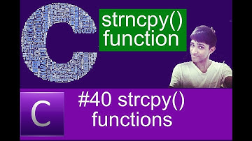 #40 strncpy() function in c language in (hindi/urdu) | Shubham Jangid