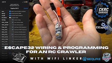 How to Wire & Program the Escape32 ESC with WiFi Linker