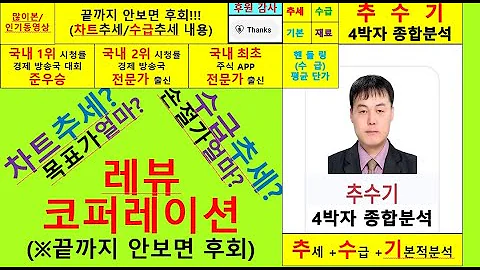 레뷰코퍼레이션(443250)향후주가전망및4박자종합분석 추수기(추수)전문가