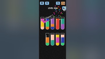 Water Color Sort Level 966 967 968 969 970 WalkThrough Solution Gameplay