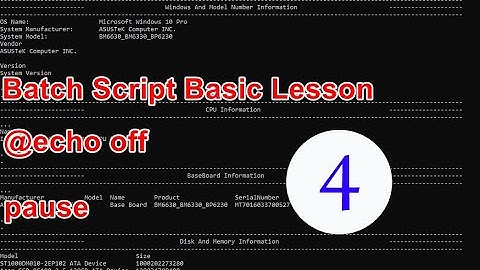 4 Delete Command batch script