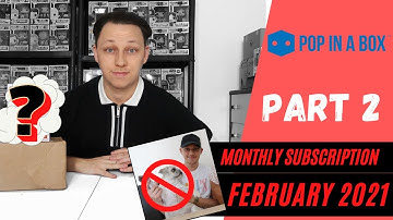 Pop in a Box Monthly Subscription! (Part 2) | February
