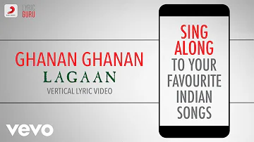 Ghanan Ghanan - Lagaan|Official Bollywood Lyrics|Shankar Mahadevan|Alka Yagnik|A.R.Rahman