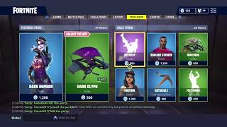New Dark Bomber Skin And Thunder Crash Axe In Fortnite Battle Royale Item Shop October 4Th