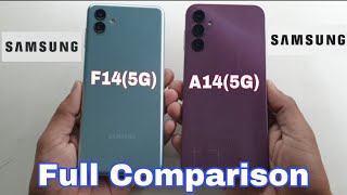 Samsung Galaxy F14 5g vs Galaxy A14 5g Full Comparison