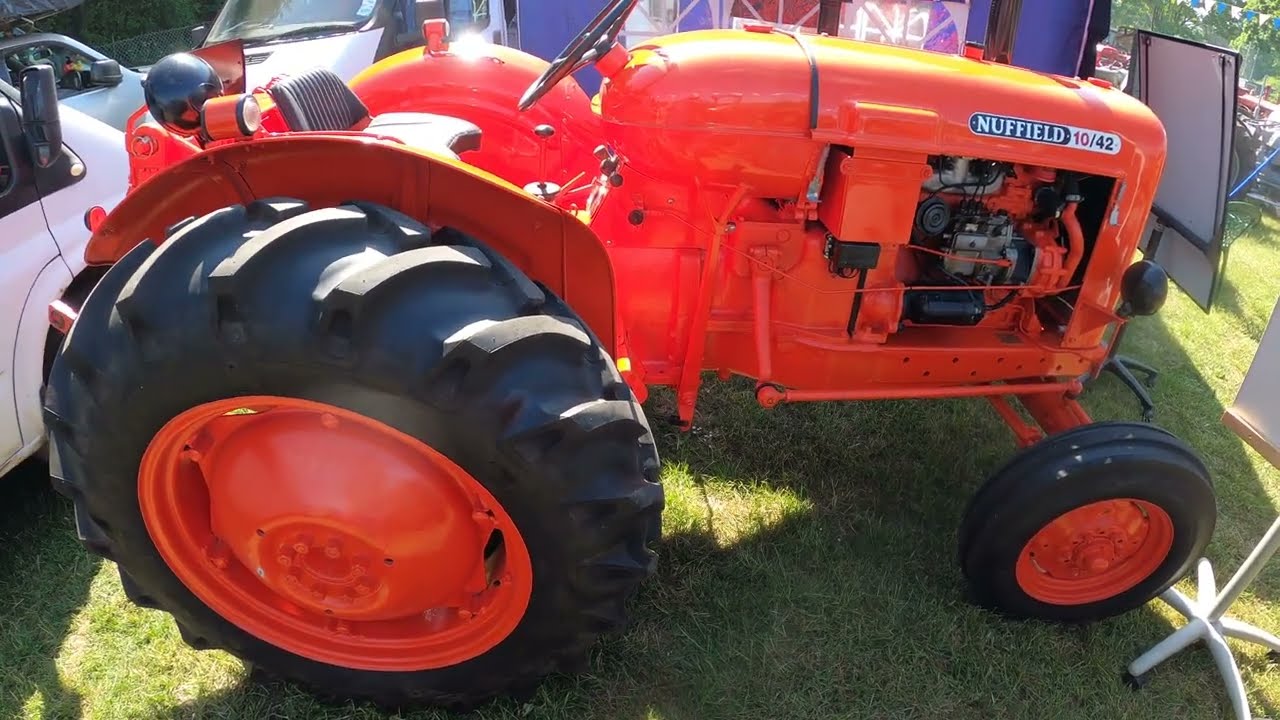 1966 Nuffield 10/42 2.8 Litre 3-Cyl Diesel Tractor (42 HP) Castle Combe Steam Rally 2025
