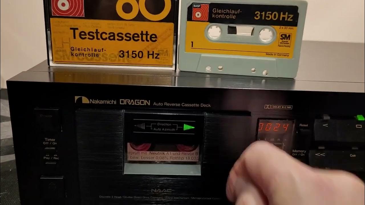 Speed calibration test tape challenge. BASF vs Hanspeter Roth. YouTube