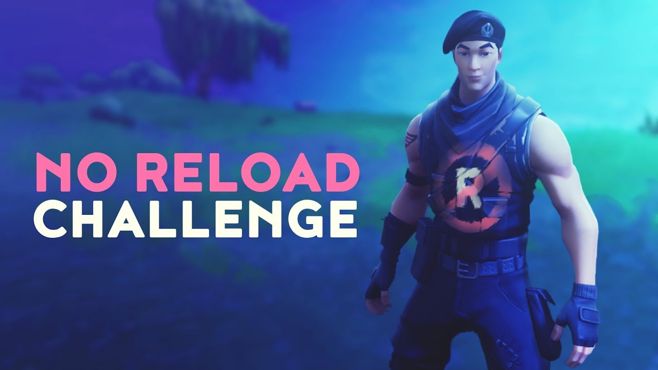 NO RELOAD CHALLENGE (Fortnite Battle Royale)