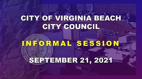 City Council Informal - 09/21/2021