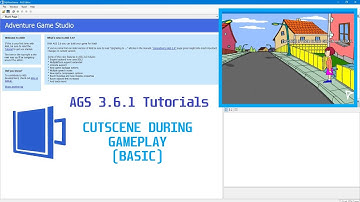AGS Tutorials (3.6.1):  Cutscene During Gameplay (Basic)