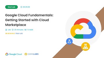 Google Cloud Fundamentals: Getting Started with Cloud Marketplace