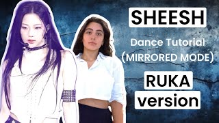 BABYMONSTER Sheesh - Dance Tutorial (RUKA version)