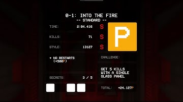 ULTRAKILL 0-1 P-RANK (Standard)