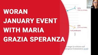 WORAN January Event with Maria Grazia Speranza screenshot 2