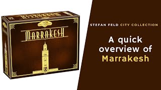 Overview of Marrakesh I City Collection I 4K