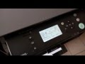 Canon MF4410 MFP printing a test page