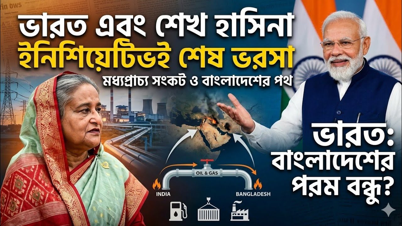 ভারত এবং শেখ হাসিনা ইনিশিয়েটিভই শেষ ভরসা: মধ্যপ্রাচ্য সংকট ও বাংলাদেশের আগামীর পথ