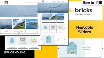 Bricks Builder Nestable Sliders using the query loop for posts & products - single or 3 together