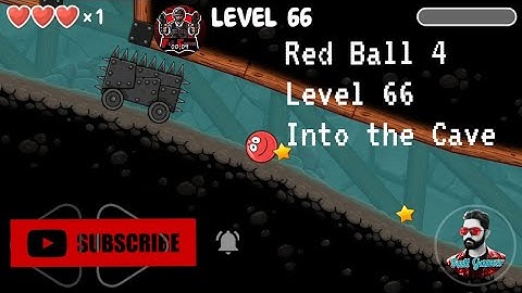 Red ball 4 Level 66 into the Cave