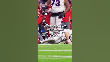 What We Learned From Week 12 Of The 2025 NFL Season. #recommended #shorts #viral