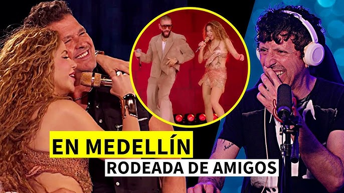 SHAKIRA DA DOS CONCIERTOS INOLVIDABLES EN MEDELLIN con MALUMA y CARLOS VIVES de INVITADOS | REACCIÓN - YouTube