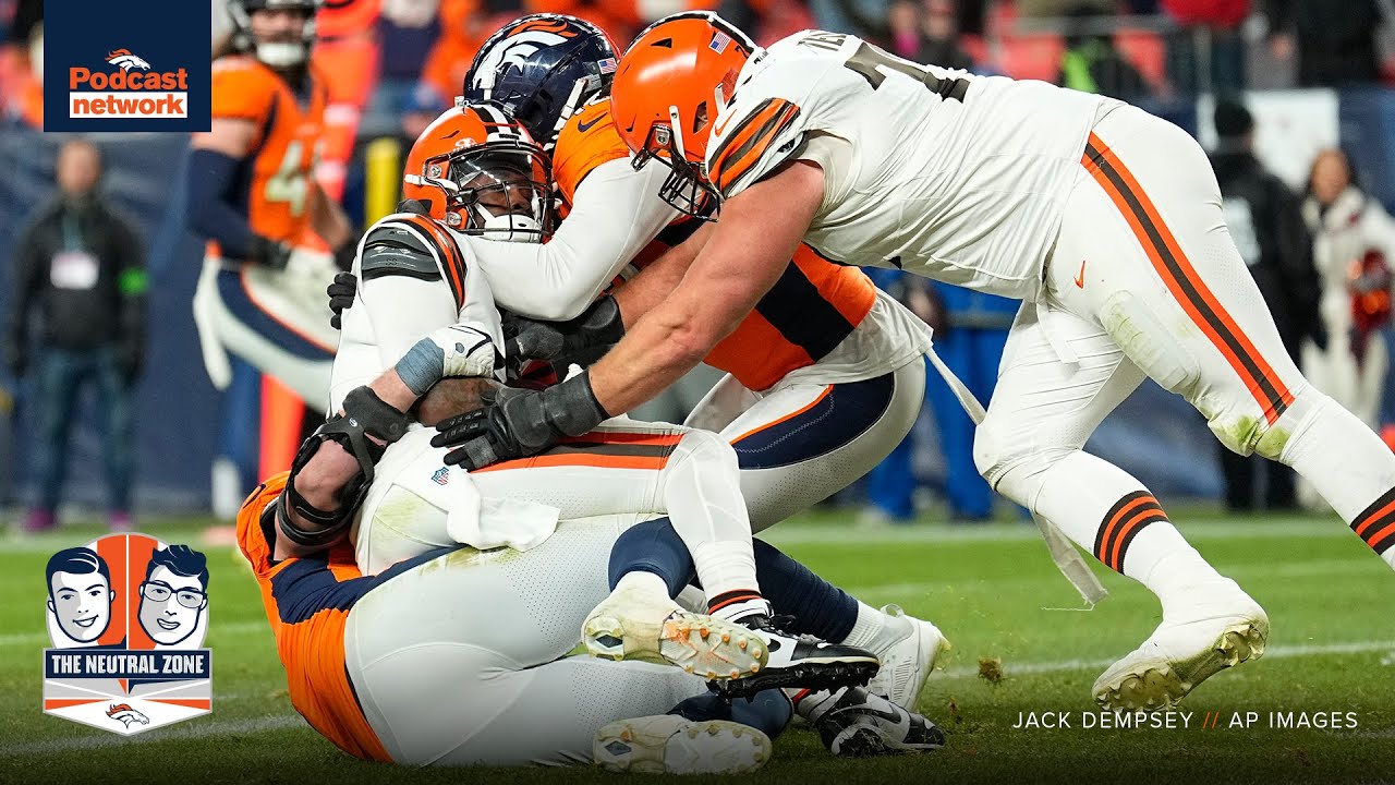 Broncos roll past Browns in physical win | The Neutral Zone - YouTube