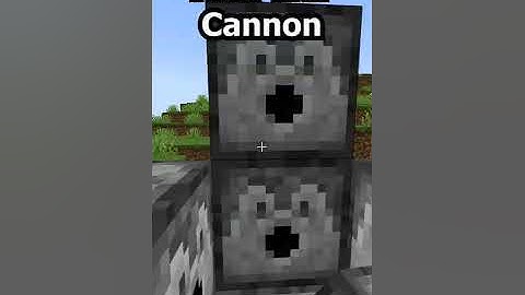 Minecraft Simple TNT Cannon