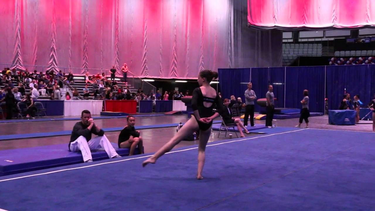 Erika Flaherty Erika Flaherty 2nd Floor Region 1 Wildfire Gymnast Level 7 - YouTube