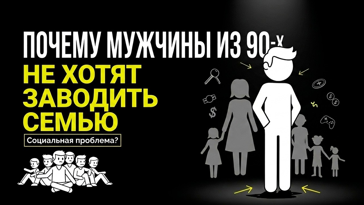 Почему мужчины из 90-х не хотят жениться