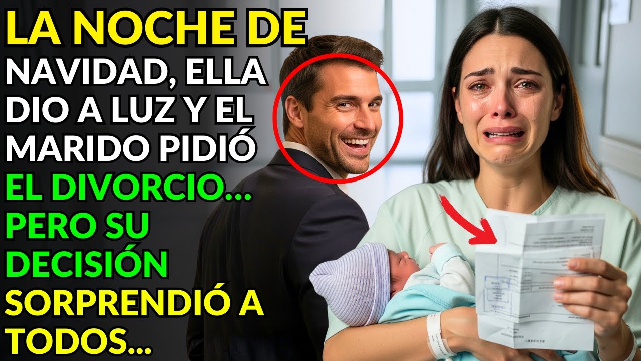 LA NOCHE DE NAVIDAD, ELLA DIO A LUZ Y EL MARIDO PIDIÓ EL DIVORCIO… PERO SU DECISIÓN SORPRENDIÓ A...