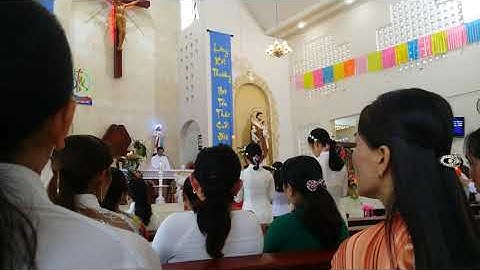 Đánh Dấu :22_8_2020 Phạm Thùy Dung được rước lễ Bao Đồng