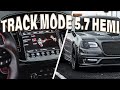300 5.7 TRACK MODE POV. TRACK MODE ON 5.7 HEMI. #300c #300s #srt300