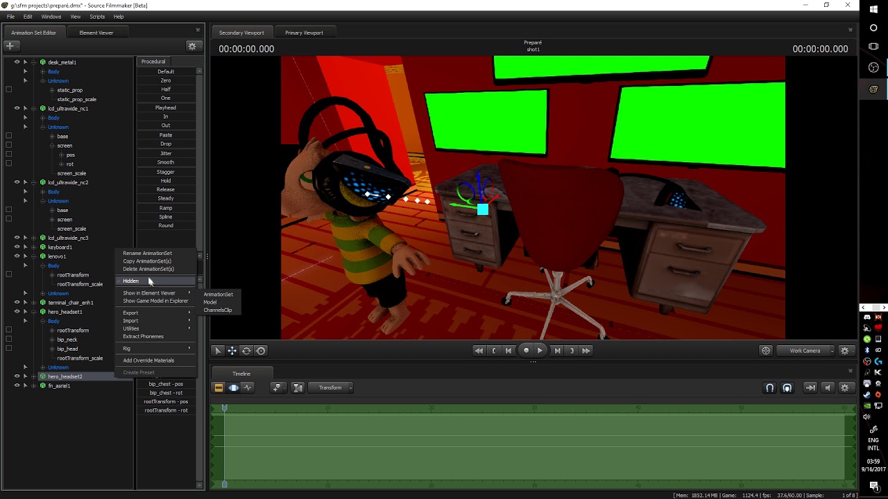 Sfm Animation Ui The process of making some SFM animations - YouTube
