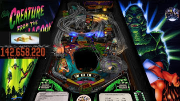 Creature From The Black Lagoon Pinball (PuP Pack) VPX