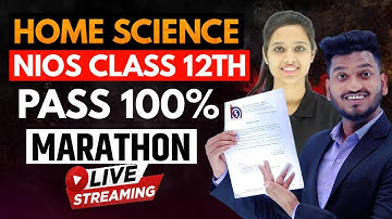 Nios Class 12th Home Science (321) Very Very Important Question with Solutions.