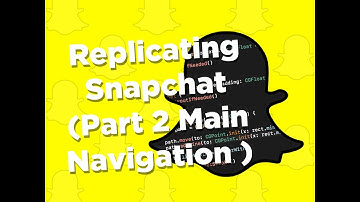 Replicating Snapchat iOS (Part 2 - Main Navigation Components)