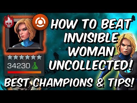 How To Beat Invisible Woman Uncollected – Best Champions & Tips – Marvel Contest of Champions