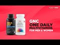 Gnc one daily multivitamins for men and women  support overall health and immunity