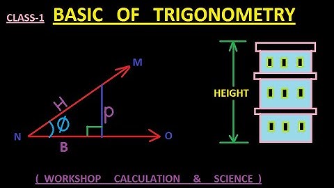 (Class -1) Basic of Trigonometry In Bengali (WORKSHOP CALCULATION & SCIENCE for ITI and all exams)