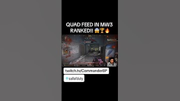 QUAD FEED IN MW3 RANKED!! 😱🏆🔥 #callofduty #ranked #cod #mw3 #lethimcook #youtube #youtubeshorts