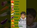 🥕🥦 Vegetables Name in English 🥔🍅Learn vegetable names in a fun & easy way 👧🧒Perfect for kids