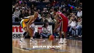 Allen Iverson 37pts Full Highlights vs the Pacers 96/97 NBA *Rookie *HQ