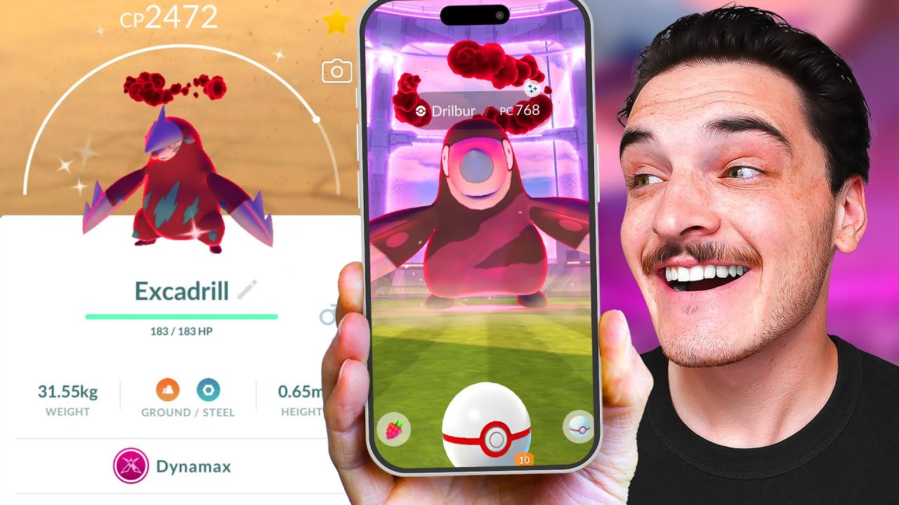 Shiny DYNAMAX EXCADRILL Hunt!