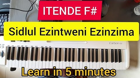 Song Tutorial: Sidlul