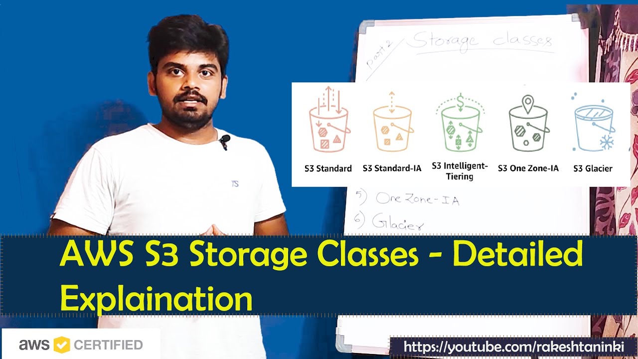 S3 Storage Classes | Part-2 | AWS Tutorial for Beginers | Cloud ...