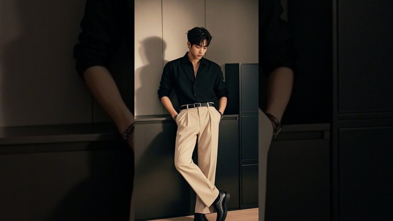 Black Shirt Beige Pants Outfit for Men | Smart Casual Classy Look 2026 #BlackShirt #BeigePants - YouTube Black Shirt Beige Pants Outfit for Men | Smart Casual Classy Look 2026 #BlackShirt #BeigePants - YouTube