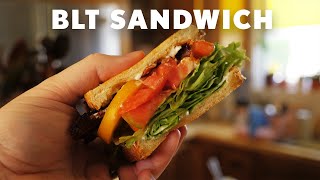 BLT Sandwich and Fries