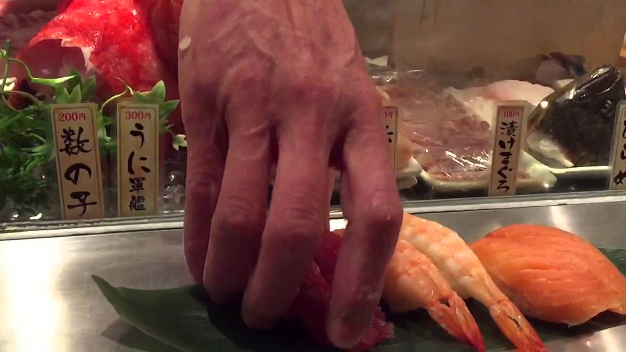 Standing Sushi Bar Shibuya YouTube