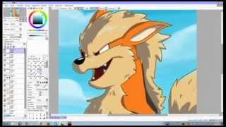 Speed Paint: Arcanine