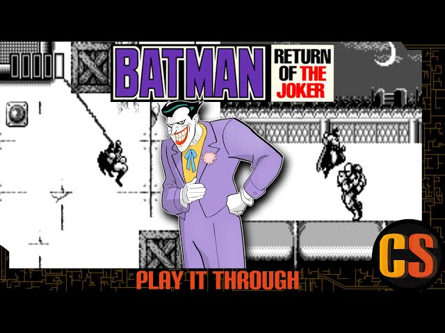 BATMAN RETURN OF THE JOKER (GAME BOY) - PLAY IT THROUGH